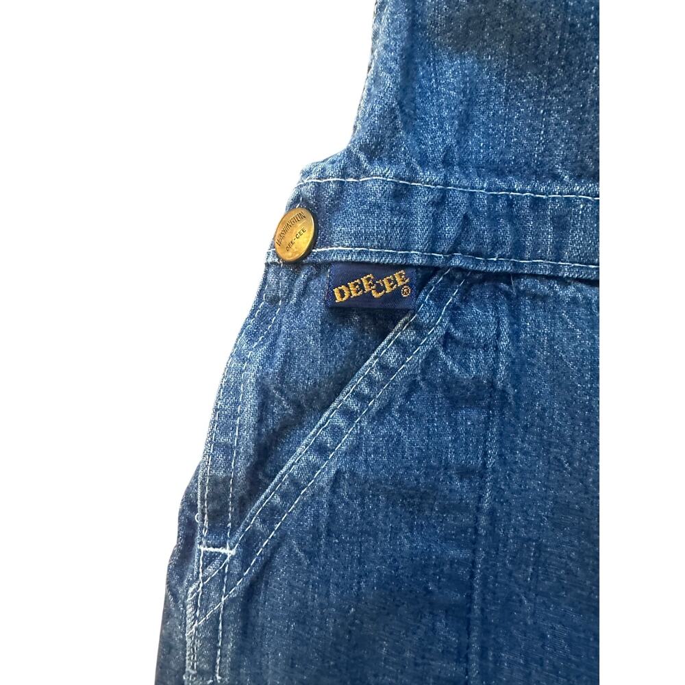 Vintage Made in USA 24 Month Washington Dee Cee Denim Bib Overall Hot air ballon - Picture 3 of 9